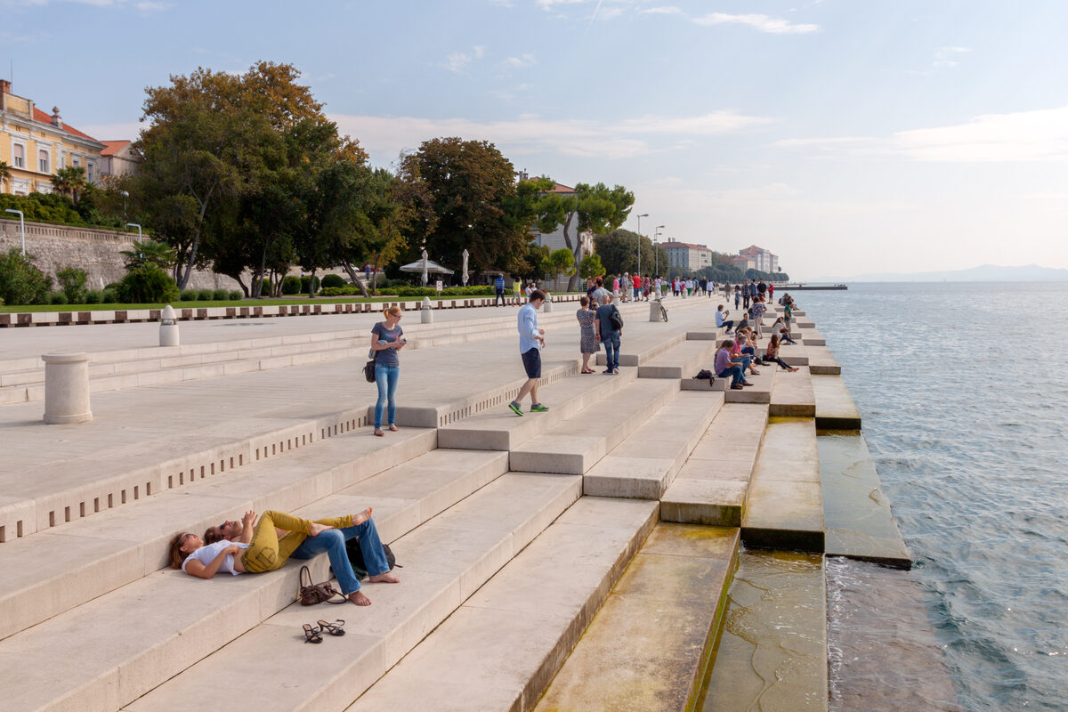 Zadar — muzyka morza